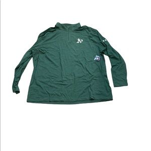 Oakland A’s Athletics Under Armour Men’s 1/4 Zip Pullover Jacket 5XL